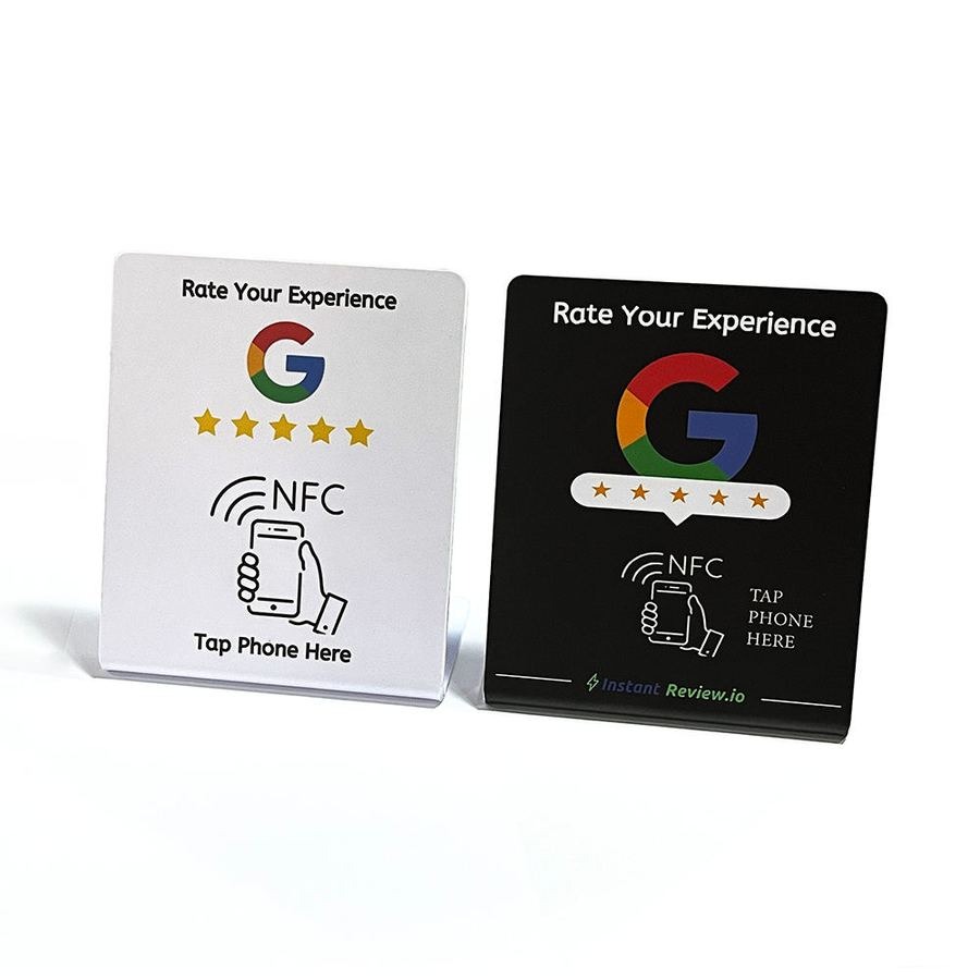Rate Your Experience NFC Countertop Stands